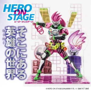 假面骑士Ex-Aid的HERO ON STAGE来袭，这个特效背景板看起来不错哦 ...