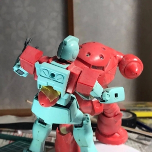逆袭的魔蟹，1/144经典场景还原