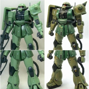 MG布雷型扎古2细化改造&amp;涂装