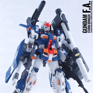 MG兴风者高达涂装&amp;细节改造