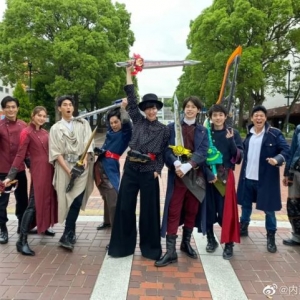 假面骑士Saber：飞羽真微博发布花絮图感谢大家的支持