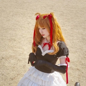 cos：明日香小姐姐户外cos正片@矢岚岚岚岚