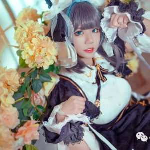 cos：碧蓝航线柴郡cos正片@芝士