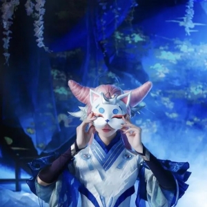 cos：王者荣耀貂蝉猫影幻舞cos正片@淼唯