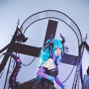 cos：初音miku小恶魔cos正片@小野寺地瓜
