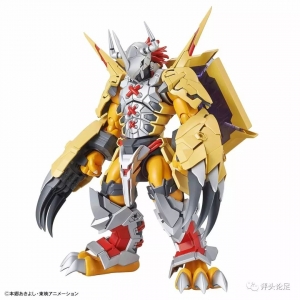 【新品资讯】童年神物再刷新！Figure-rise Standard 数码宝贝 钢铁加鲁鲁兽(AMPLIFIED ...