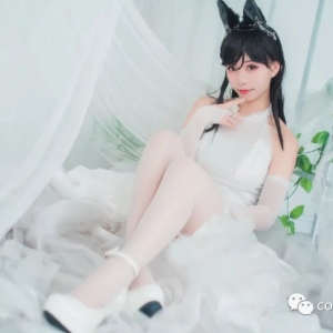 cos：碧蓝航线花嫁爱宕犬cos正片@绅士假面，你已经跑不掉了哦 ...