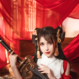 cos：一梦江湖沧姐cos正片@奶狮，又萝又御