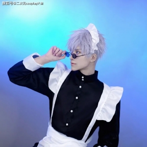 黑丝，女仆装还有兽耳的五条悟，《咒术回战》私设cosplay