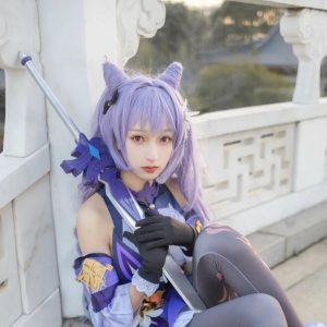 cos：原神刻晴cos正片@破茄