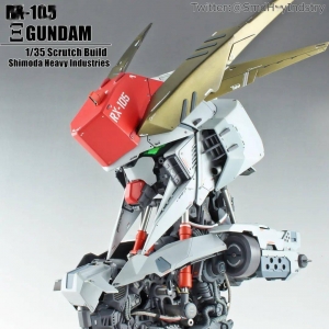 剧场版在映期间完成，自制 1/35 柯西高达头像