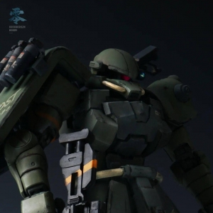Ghost ZAKU！MG夏亚扎古2改造涂装旧化