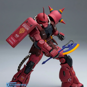 「五星精选」育胶乐园GK扎古夏亚红色彗星涂装