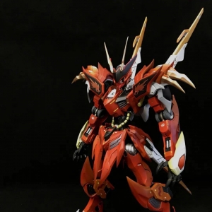 巴巴托斯+龙王丸改件涂装——火焰龙王丸