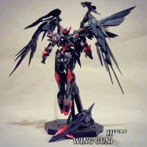 HIRM飞翼红黑改色涂装