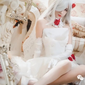 cos：花嫁少前@奶狮，玫瑰与美女
