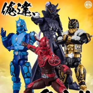 掌动X异魔神限定套装公开，食玩版电车四傻骨雕来袭
