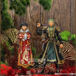 《海贼王》路飞、索隆换上中国装！