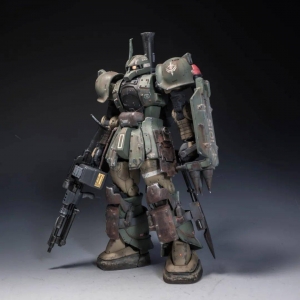 扎古1改造，疤面煞星