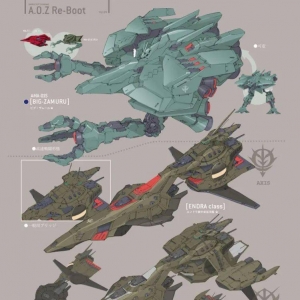 机设：《高达A.O.Z RE-BOOT》 AMA-01S BYG-ZAMURU