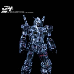 背面荧光渗线，PGU元祖全透明装甲制作范例