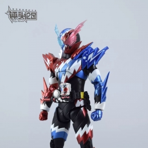 【简单开盒】百事代言人！万代SHF魂限定 假面骑士BUILD 兔子坦克气泡形态 人偶开箱 ...