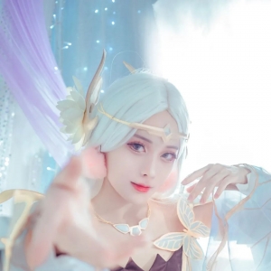 cos：王者荣耀貂蝉仲夏夜之梦cos正片@奶狮