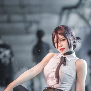 cos：电锯人蕾塞cos正片@慕恩闷