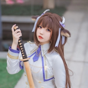 cos：碧蓝航线樫野·运输舰cos正片@社畜大