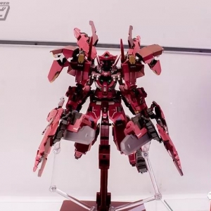 震撼的赤红高达初公开！METAL BUILD 正义女神高达F型秋叶原正式展出！ ...