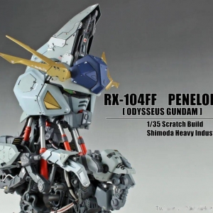 柯西的CP来了，下田重工業自制1/35大白鹅头像完工！