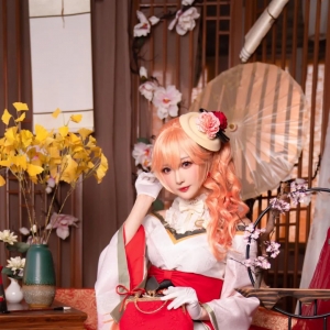 cos：碧蓝航线贵妇人黎塞留cos正片@南宫