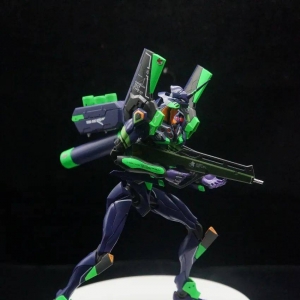 RG初号机也来个背包，改造&amp;涂装