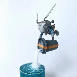 希望倒入海洋中的不是废水而是一汪清泉，Ma.k场景制作