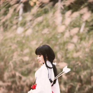 cos：夏日动漫祭犬夜叉桔梗cos正片@宮本桜