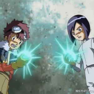 《数码宝贝》化敌为友，将心合而为一！机甲龙兽最强手办化！ ...