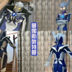 曼娜斯奥特曼，漂亮还可爱，可以和原创迪诺奥特曼组成一对！ ...