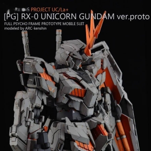 原型机配色，PG独角兽改色涂装