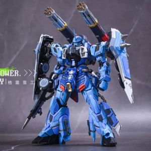 MG伊扎克专用扎古+以太精微露娜扎古GK改件制作