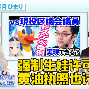 强制生娃许可证？ 日议员和Vtuber就天天讨论这？ 日本真药丸！ ...