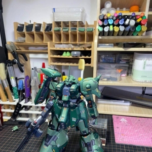 视觉维度扎古IIIGK涂装制作