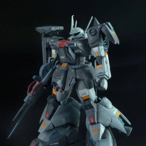 HG扎古3细节改造，看起来犹如一台MG