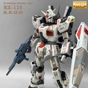 高达MK2出厂配色，细化改色涂装