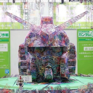 废弃流道打造，1:1超大元祖头像，高达R作战FINAL 2021 开展