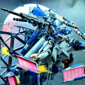 宇宙作战场景，RG海牛涂装&amp;场景制作