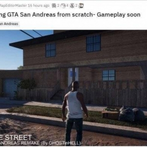 大神不满R星《GTA:三部曲》表现！自己重制重头做起