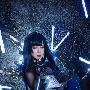cos：FF14阿洛格里夫·盖娅cos正片@夜子