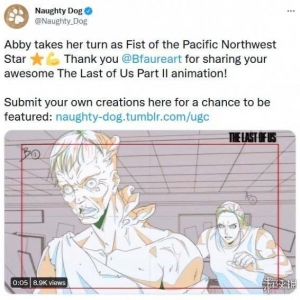 粉丝自制《最后生还者2》艾比动画 顽皮狗分享《最后生还者2》艾比动画 ...