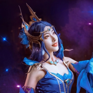 cos：王者荣耀貂蝉仲夏夜之梦cos正片@米粒