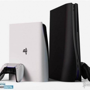 索尼PS5 pro渲染图曝光！外形更像机顶盒 支持8k游戏